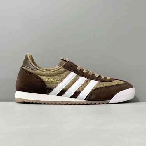 YH版本 R71-棕白IH1323 阿迪达斯三叶草adidas originals R71 舒适 防滑 低帮 生活休闲鞋男女同款 棕白色