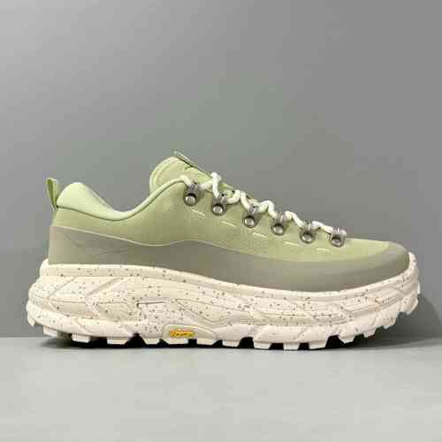 DS版本 萨米特-绿色1147952-SGG HOKA ONE ONE Summit 舒适简约 减震防滑 低帮 徒步鞋 男女同款 绿色