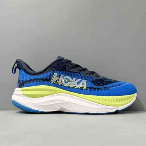 LH版本 飞流-海军蓝1155111-VVY HOKA ONE ONE SKYFLOW 舒适百搭防滑耐磨低帮跑步鞋 男款 海军蓝