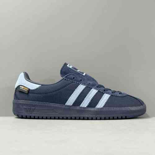 YH版本 网面蓝色IG6185 阿迪达斯三叶草adidas originals Bermuda 舒适百搭 减震 低帮板鞋 男款 蓝色