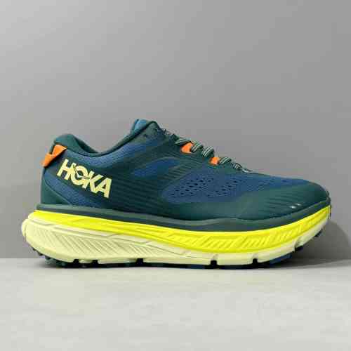 LH版本 斯丁森6代-蓝绿1110506-BCBT HOKA ONE ONE Stinson Atr 6 低帮越野跑步鞋蓝绿