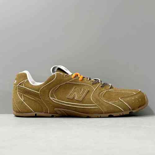 H1版本 棕色/咖色5E16E-Z5O-F0401-F-D005 New Balance xMIU MIU缪缪 NB 530 防滑 低帮跑步鞋