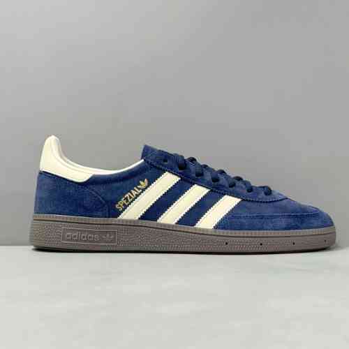 V版顶级 SP深蓝色IF7087 阿迪达斯三叶草adidas originals 减震耐磨轻便透气 低帮 板鞋 男女同款 深蓝色