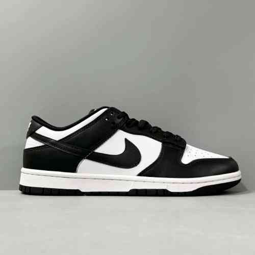 YD版本 黑白熊猫DD1391-100扁头/DD1503-101复古Nike Dunk Low Retro "White/Black"防滑耐磨低帮滑板鞋CW1590-100