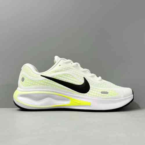 YH版本 白绿FN0228-700 Nike Journey Run 舒适简约 网布减震耐磨 低帮长跑跑步鞋