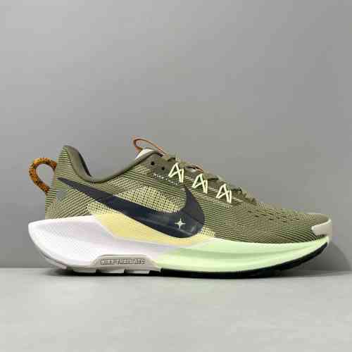 CG版本 橄榄色DV3864-200 Nike Pegasus Trail 5 潮流舒适 网布减震耐磨 低帮 越野跑步鞋 男款 橄榄色