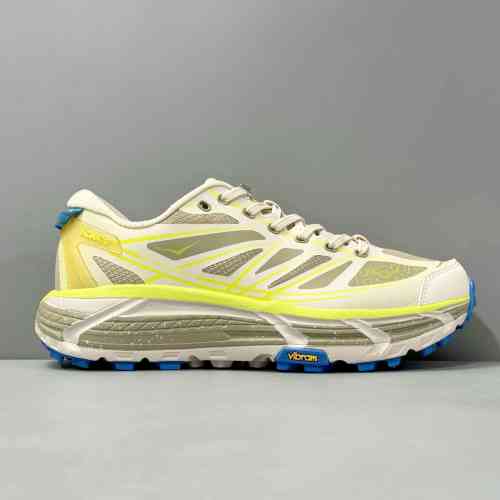 DF版本 玛法特2 蛋酒黄1126851-EOTN HOKA ONE ONE Mafate Speed 2 飞速玛法特2 山地减震 防滑耐磨 轻便回弹 低帮 跑步鞋 男女同款