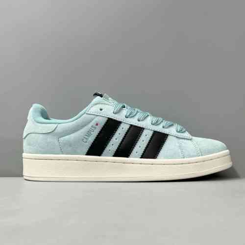 H1版本 00S蓝黑ID6248 阿迪达斯三叶草adidas originals CAMPUS 00s 耐磨透气 低帮板鞋 男女同款