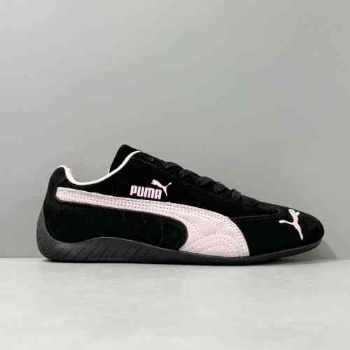 YH版本 黑粉398846-09 PUMA Speedcat OG 舒适百搭 防滑耐磨 低帮 生活休闲鞋 男女同款 黑粉