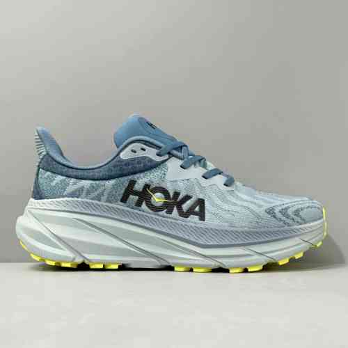 DH版本 挑战者7-蓝绿1134499-SBEP HOKA ONE ONE 系带防滑耐磨轻便 低帮跑步鞋男款 蓝绿