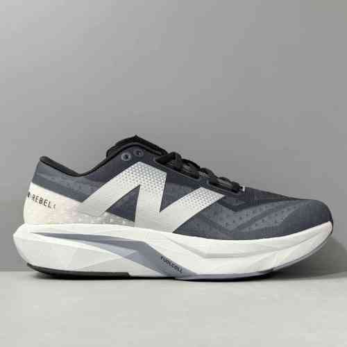 XC版本 蓝白MFCXLK4 New Balance FuelCell Rebel V4 舒适时尚 织物减震耐磨 低帮 马拉松跑步鞋