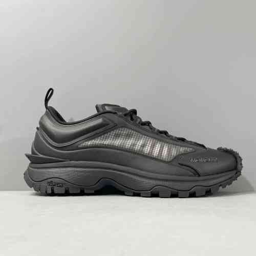 DH版本 黑色M2808999 Moncler盟可睐 Trailgrip Lite 低帮系带 减震 生活休闲鞋 男款 黑色