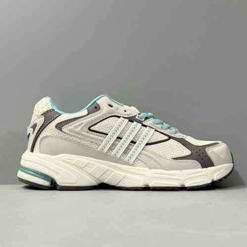 YH版本 白黑绿IG6041 阿迪达斯三叶草adidas originals Response 舒适 皮革防滑 低帮休闲跑步鞋 女款 白黑绿