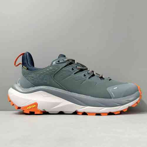 CF版本 卡哈2代-灰蓝1123190-GBHM HOKA ONE ONE Kaha 2 Low GTX 防滑耐磨 低帮 户外功能鞋 男款 灰蓝