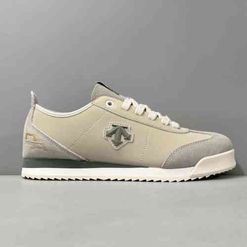 BK版本 米白色D4332LSN23-BE 迪桑特DESCENTE Sport Style系列 CHRON LTR系带 轻便 低帮 生活休闲鞋 女款 米白色