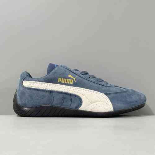 YH版本 深蓝灰307171-06 PUMA Speedcat 复古 皮革减震防滑耐轻便 低帮 休闲跑步鞋 男女同款 深蓝灰
