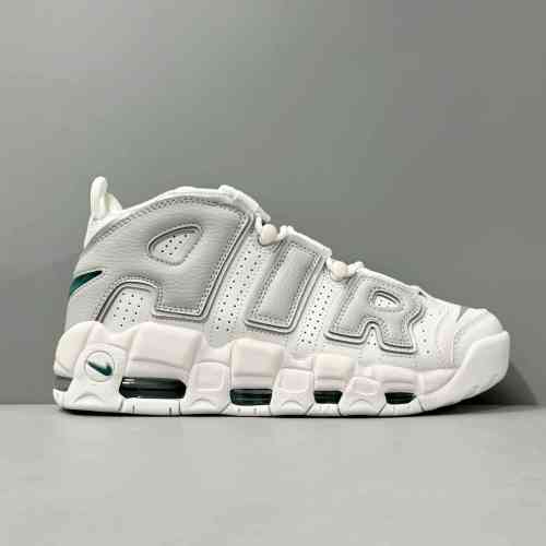 PP版本 灰色DR7854-100  Nike Air More Uptempo 大air 皮蓬 牛皮  减震防滑耐磨包裹性支撑 中帮 复古篮球鞋 男女同款