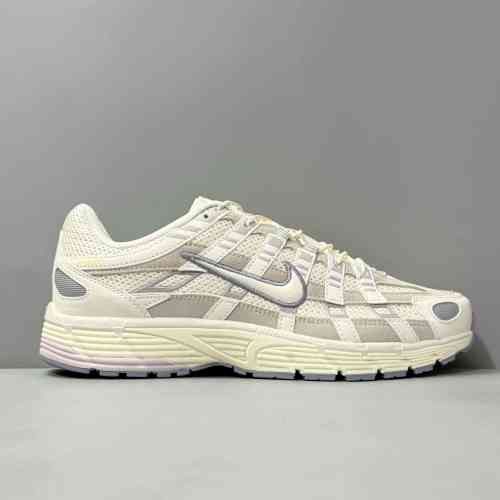 V版顶级 米色HJ7284-072 Nike P-6000 Premium 时尚百搭 皮革防滑耐磨透气 低帮 休闲跑步鞋 女款 米色