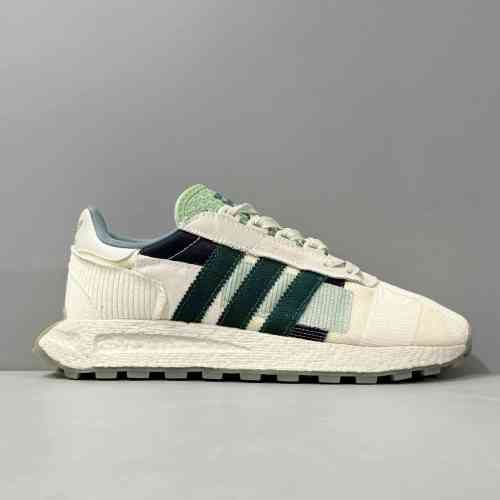 LH版本 E5-浅灰绿GX5448 阿迪达斯三叶草adidas originals Retropy E5 人造革 舒适运动 防滑耐磨轻便 低帮 生活休闲鞋 男女同款