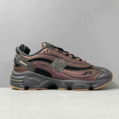 DX版本  红棕色M1000JF1 JOE FRESHGOODSx New Balance 舒适减震防滑 低帮 休闲跑步鞋 男款 红棕色