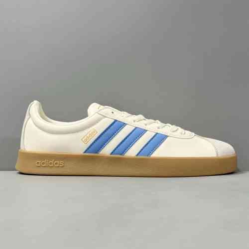 NEO蓝白JH5063 阿迪达斯三叶草 adidas neo Vl Court Classic 舒适百搭 低帮板鞋 男女同款