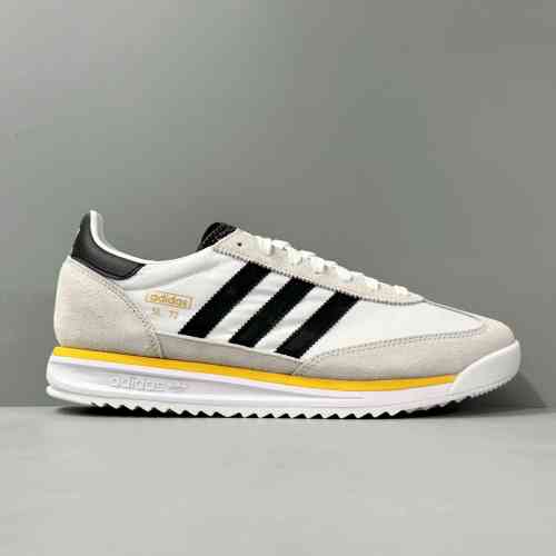 AW版本 灰黑色IH4823 阿迪达斯三叶草 adidas originals SL 72 舒适百搭 防滑耐 低帮生活休闲鞋 男款 灰黑色