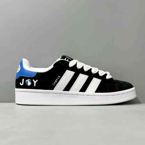 H1版本 黑蓝白ID7716 阿迪达斯 三叶草 Adidas originals Campus 00s 防滑耐磨低帮板鞋 男女款