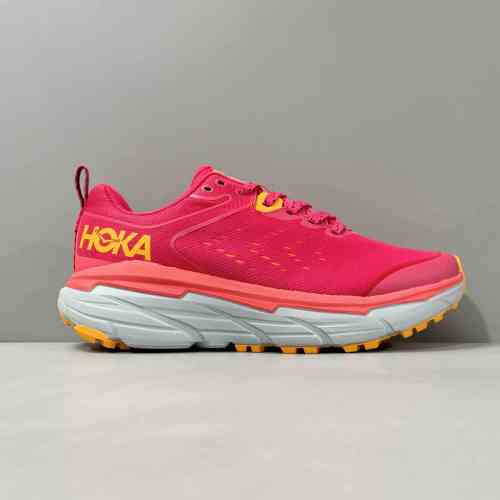 LH版本 挑战者6-红色1106512-JPPN HOKA ONE ONE Challenger Atr6 耐磨防滑减震低帮跑步鞋 女款 红