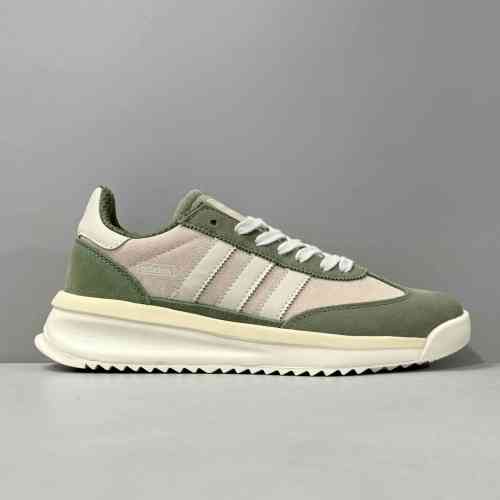 XG版本 2代-棕绿JI2520 adidas originals SL 72 RTN 舒适百搭 防滑耐磨低帮 生活休闲鞋 男女同款 棕色