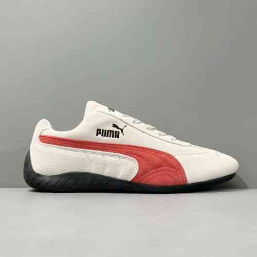 PP版本 灰红387272-04 PUMA Speedcat Shield Sd减震耐磨 低帮跑步鞋男女同款 灰红