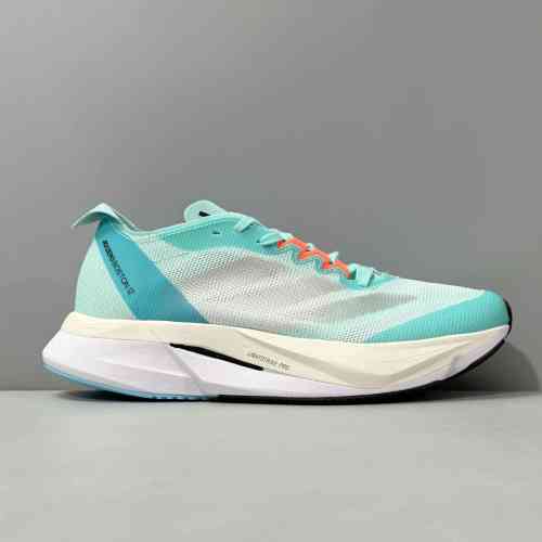 BS版本 蓝色ID6901 阿迪达斯三叶草 adidas 舒适百搭 PU织物合成革减震透气防滑 低帮 碳板 马拉松跑步鞋 女款 蓝色