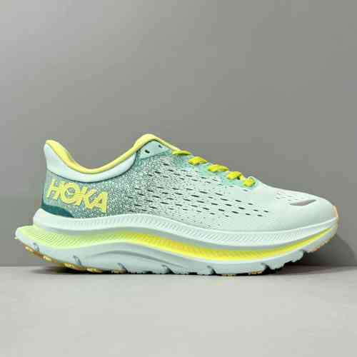 LH版本 卡瓦纳-绿色1123164-SOOM HOKA ONE ONE Kawana 运动透气 低帮跑步鞋女款 绿色