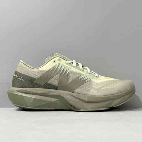 XC版本 橄榄绿MFCXLF4 New Balance FuelCell Rebel V4 菁英 舒适简约减震防滑耐磨 低帮 休闲跑步鞋 男女同款 橄榄绿