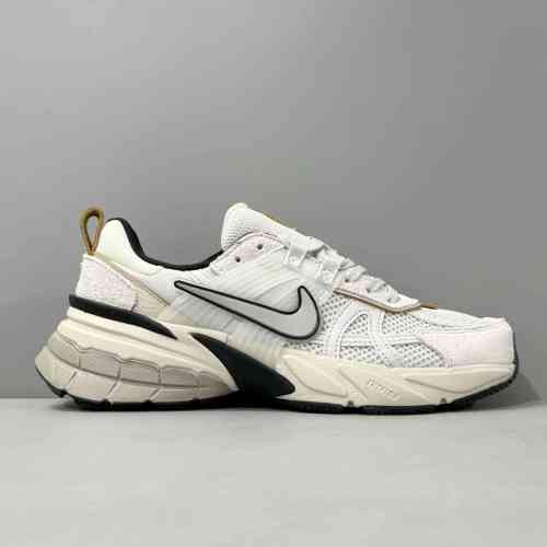 DJ版本 灰白黑FN6703-002 耐克Nike V2K Run 轻便耐磨时尚亮色舒适织物皮革减震防滑耐磨低帮休闲跑步鞋 男女鞋