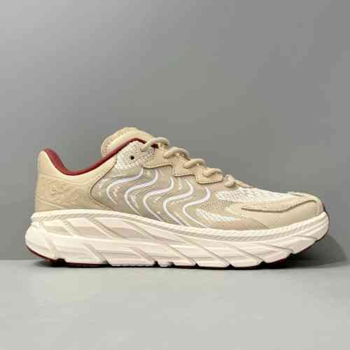 CF版本 克里夫顿LS-黄色1141550-SSRS HOKA ONE ONE Clifton LS 舒适 减震防滑 低帮生活休闲鞋 男女同款 黄色