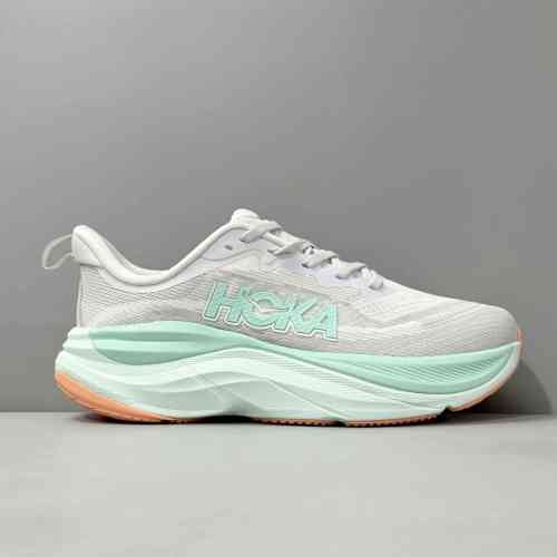 LH版本 飞流-灰绿1155113-CMCG HOKA ONE ONE SKYFLOW 舒适百搭防滑耐磨低帮跑步鞋 36-45半码