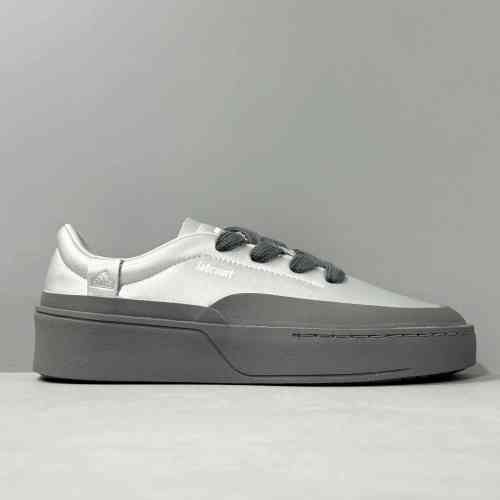 LH版本 银灰色IF1655 阿迪达斯三叶草adidas Labcourt Trainers 舒适 防滑耐磨 低帮 板鞋 男女同款 银灰色