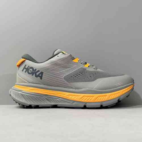 LH版本 斯丁森6代-深林灰1110506-FGBM HOKA ONE ONE Stinson ATR6 舒适运动 网布织物减震防滑耐磨透气 低帮 越野跑步鞋