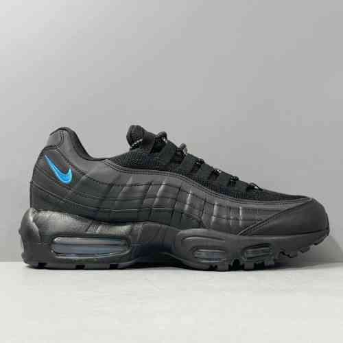 AW版本 黑色DZ4511-001 Nike Air Max 95 Black Reflective简约百搭减震防滑耐磨 低帮跑步鞋 男款 黑色