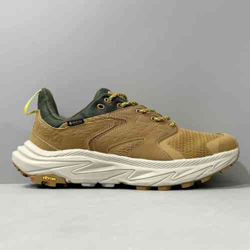 CF版本 卡帕2代-棕色1141632-HLY HOKA ONE ONE Anacapa 时尚百搭 减震防滑耐磨防水透气速干支撑增高 低帮 徒步鞋 男女同款棕色