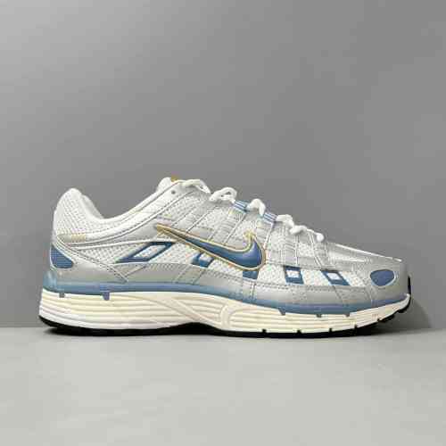 V版顶级 银蓝HJ7246-100 Nike P-6000 轻便舒适防滑耐 低帮 休闲跑步 鞋 男女同款 银蓝