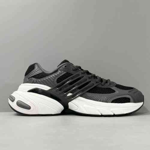 V版顶级 黑白IH4849 阿迪达斯 三叶草 adidas Originals Adistar XLG 舒适百搭老爹鞋 皮革减震 低帮 休闲跑步鞋 网布男女同款