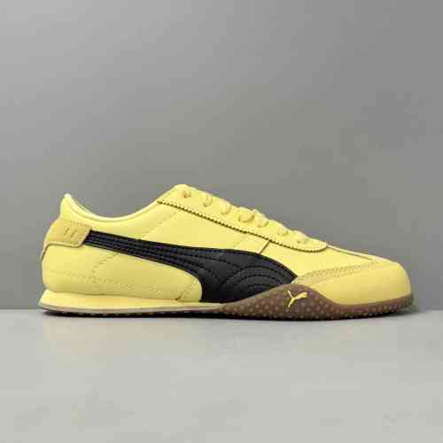 V版顶级 UT-黄色402186-05 PUMA Bela UT 时尚百搭 舒适 防滑 低帮 生活休闲鞋 薄底鞋 男女同款 黄色