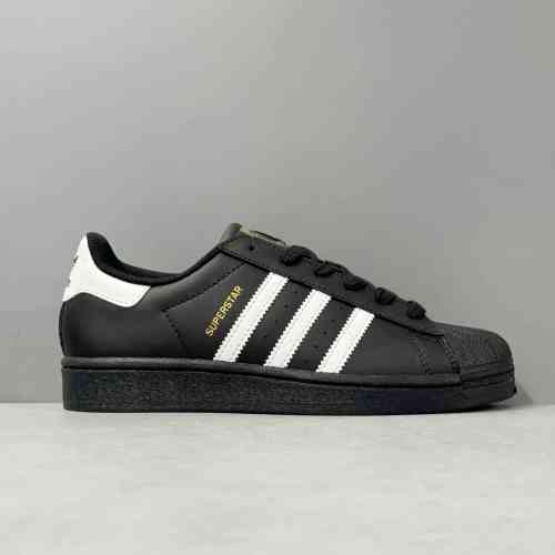 PP版本 黑白金标EG4959 阿迪达斯三叶草贝壳头 Adidas Originals Superstar潮流低帮耐磨板鞋 男女鞋