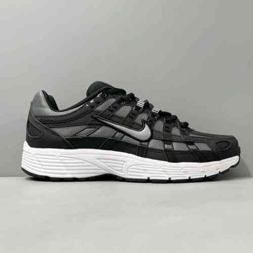 V版顶级 黑灰CD6404-003 Nike P-6000 透气 运动 合成革防滑轻便 低帮 休闲跑步鞋 男女同款 黑灰