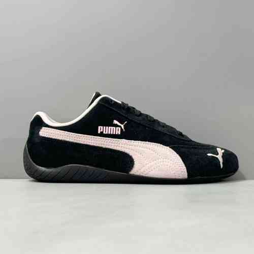 V版顶级 黑粉398846-09 PUMA Speedcat OG 舒适百搭 防滑耐磨 低帮 生活休闲鞋 男女同款 黑粉