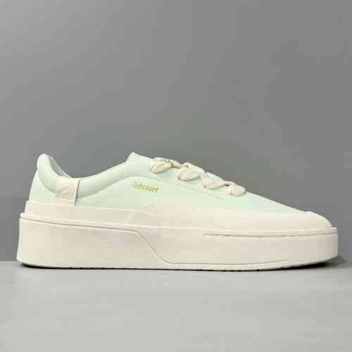 LH版本 绿色IF1708 阿迪达斯三叶草adidaS LABCOURT TRAINERS 舒适百搭 休闲轻松 耐磨透气 低帮 板鞋 女款 绿色