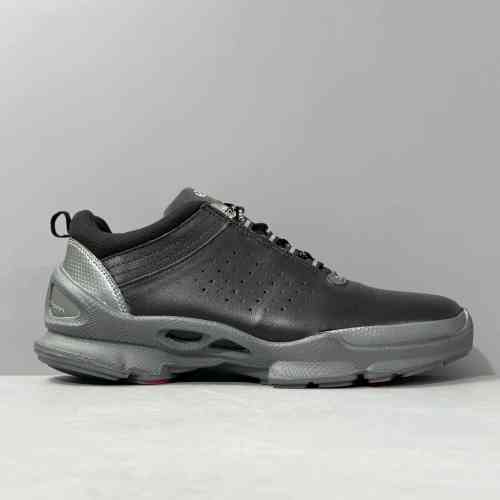 BK版本 黑灰银09150450659 ecco爱步 舒适时尚防滑耐磨 低帮跑步鞋 男款