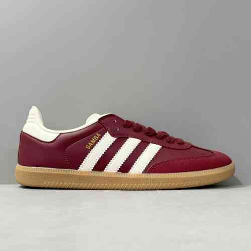 HP版本 粟色ID0477 阿迪达斯三叶草adidas originals SAMBA OG 防滑减震耐磨 低帮板鞋 男女同款 栗色