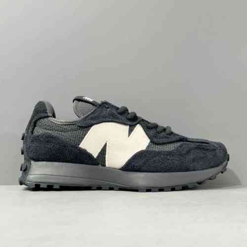 GS版本 解构/黑灰U327WVE New Balance NB 327 舒适百搭回弹平衡抗冲击支撑耐磨轻便透气速干 低帮 休闲跑步鞋 男女同款 黑灰